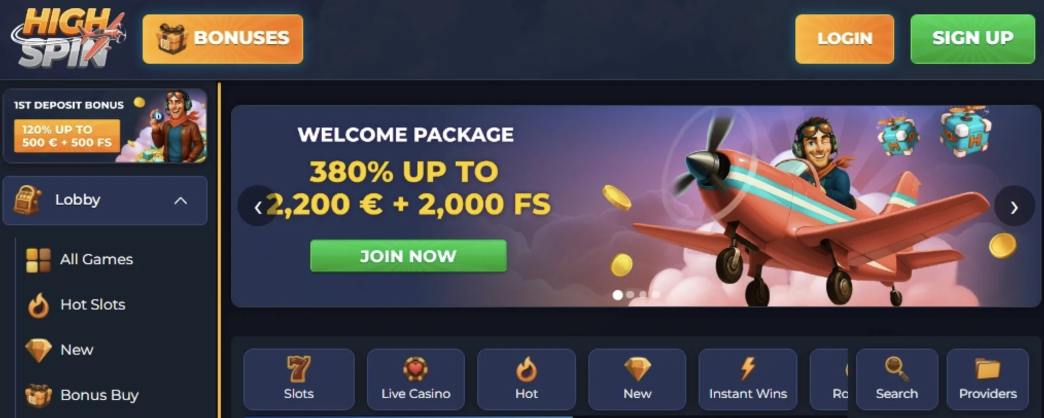 HighSpin Casino