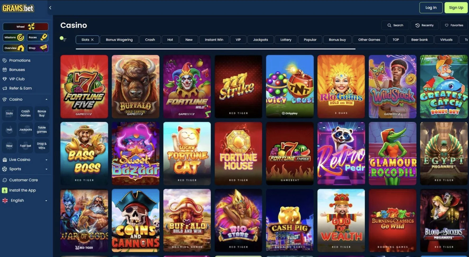 Grams Casino